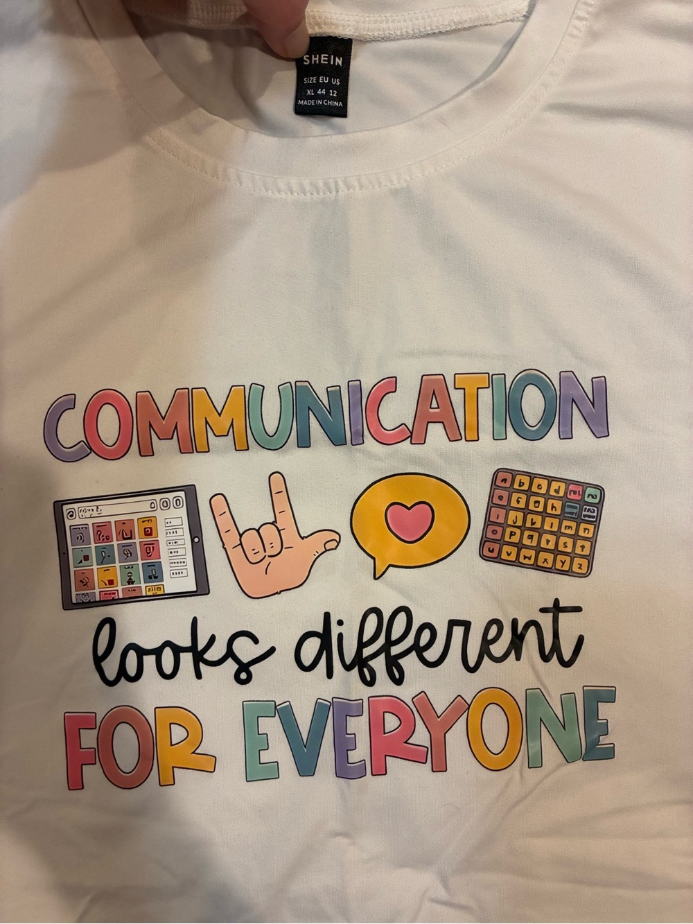 Lot of 5 womens XL Graphic Speech Therapy / SLP T-Shirts - Picture 7 of 7